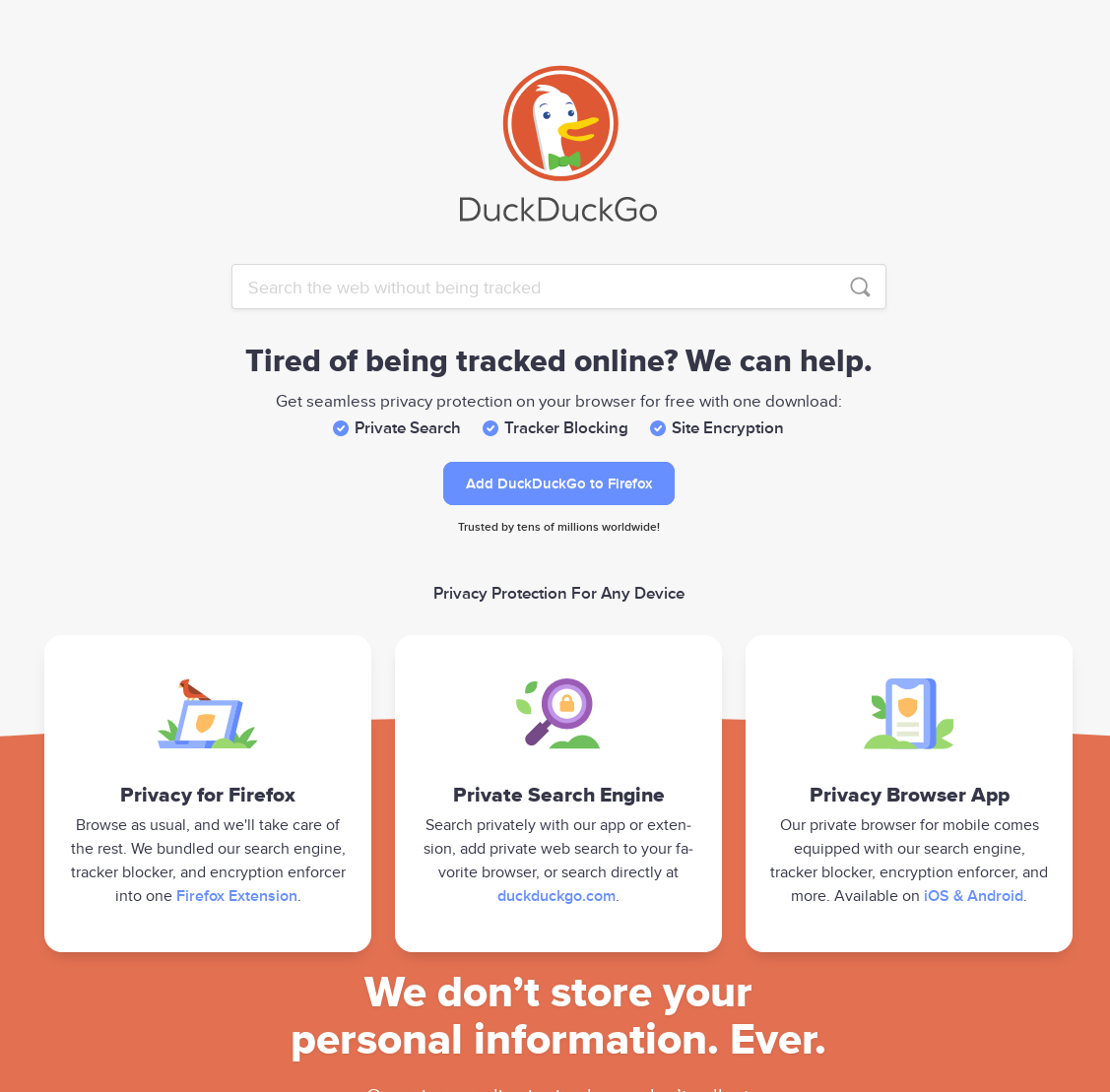 Duckduckgo privacy browser